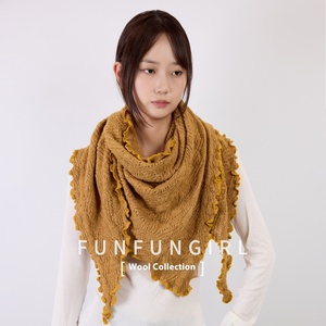 Fascia alta donna maglia triangolo scialle tinta unita autunno inverno ispessito leggero mantello <span class=keywords><strong>esterno</strong></span> di lusso per i viaggi - Product Image 2