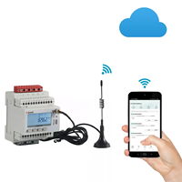 Acrel ADW300 LoRaWAN IoT Compteur d'énergie sans fil certifié CE IEC LV avec 4G/WiFi pour la rénovation d'usine triphasé