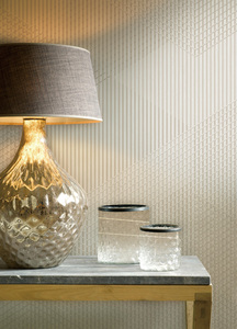Papel Tapiz Geométrico Texturizado 3D de Alta Gama, Papel Tapiz a Rayas No Tejido, Decoración Moderna para Interiores del Hogar, Personalizable - Product Image 2