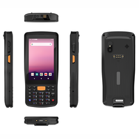 Precio de fábrica 4,0 pulgadas de mano Android PDA Industrial resistente teléfono colector de datos escáner en Stock