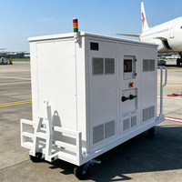 Unité d'alimentation au sol pour l'aviation haute puissance 360 KVA triphasée 400 Hz, entrée 380 V/400 V/440 V, sortie 115 V/220 V/380 V/400 V/450 V CA, GPU pour avions