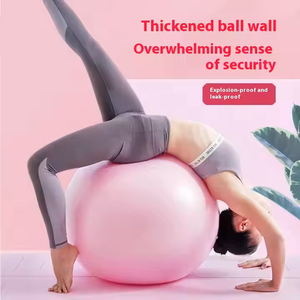 <span class=keywords><strong>Pelota</strong></span> de ejercicio de PVC <span class=keywords><strong>para</strong></span> fitness de 55cm <span class=keywords><strong>para</strong></span> gimnasio en casa, equilibrio y terapia de yoga <span class=keywords><strong>para</strong></span> embarazo y rehabilitación física - Product Image 5