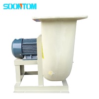 Souffleur Anti-Corrosion FRP 11kw extracteur de fumée industriel 380V souffleur d'air centrifuge en fibre de verre
