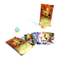 Nouvelle tendance sac de papier d'aluminium personnalisé boîte aveugle cartes à jouer usine en gros avec thème de personnages animés voyage ouest