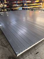 Porte à enroulement moderne en aluminium, porte automatique à enroulement en alliage d'aluminium isolée thermiquement et sécurisée pour atelier et garage