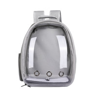 Capsule Transparent Extérieur Portable Pet Voyage Transport Sac De Transport Chien Fourre-Tout Sac À Dos Grande Capacité Respirant Robuste Chat Sac