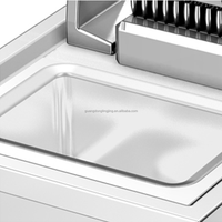 Robot de cuisson intelligent à gaz avec agitation automatique et évier, machine à wok commerciale en acier inoxydable pour la restauration