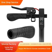 Poignées de guidon en forme de poire antidérapantes en silicone pour trottinettes Kugoo M2 M4 – Housse de protection en caoutchouc – Chine