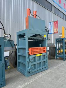 Semi-Automatische Verticale Afvalstation Schroot Balenpers Hydraulische Balenpers Machine Karton Plastic 60T Balenpers Persen 10T 30T - Product Image 6
