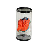Soporte de exhibición para zapatillas, tubo de exhibición para zapatos flotantes redondos, 2022