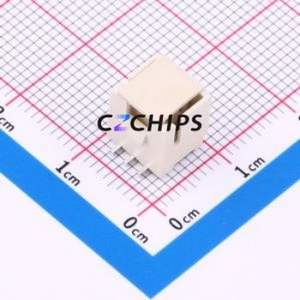 ZX-PHB2.0-2-3PLT Wire-to-Board Pin Header SMD,P=2mm Connector 2x3P 2mm Vertical Mount PHB - Product Image 1