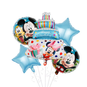 Conjunto <span class=keywords><strong>de</strong></span> globos <span class=keywords><strong>de</strong></span> <span class=keywords><strong>Mickey</strong></span> <span class=keywords><strong>y</strong></span> <span class=keywords><strong>Minnie</strong></span> <span class=keywords><strong>de</strong></span> dibujos animados transfronterizos, decoración <span class=keywords><strong>de</strong></span> fiesta temática <span class=keywords><strong>de</strong></span> <span class=keywords><strong>pastel</strong></span> <span class=keywords><strong>de</strong></span> cumpleaños, globo <span class=keywords><strong>de</strong></span> papel <span class=keywords><strong>de</strong></span> aluminio - Product Image 6