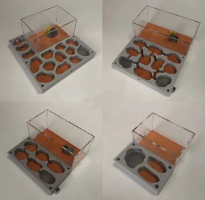 Atelier de maison de ferme de fourmi de zone d'alimentation de fourmi acrylique transparente - Product Image 2