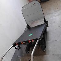 Nuevo Carro de Mano Eléctrico Plegable de Acero Suave con Cuatro Ruedas y Batería para Subir Escaleras, Carro de Carga Móvil para Logística y Transporte de Mercancías