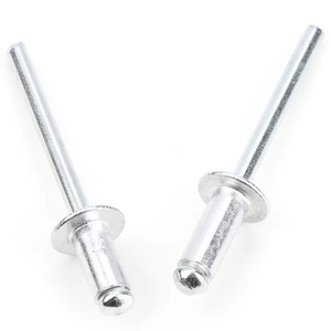 Remaches de Cabeza Redonda con Extremo Abierto de 2mm-6.4mm, Remaches Ciegos de Acero y Aluminio, Varios Tamaños - Product Image 1