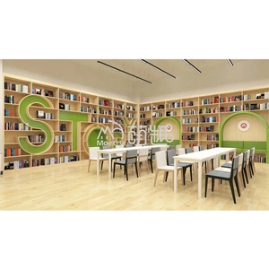 <span class=keywords><strong>Libreria</strong></span> per Bambini Moetry, <span class=keywords><strong>Design</strong></span> d'Interni, Scaffale in Legno a Forma di Lettera, Arredamento per Scuole e Librerie - Product Image 4