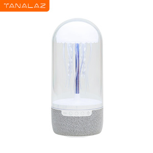 Led ánh sáng ban đêm đèn sứa không dây BT Loa RGB đầy màu sắc TWS Loa Nhà Bên âm nhạc Máy nghe nhạc Hộp loa siêu trầm âm thanh nổi - Product Image 3