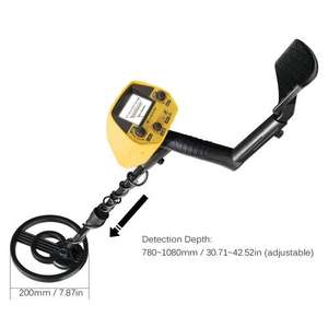 جهاز GTX5030 الأفضل لكشف المعادن والذهب والكنوز تحت الأرض، مجموعة احترافية للكشف عن المعادن مزودة بمستشعر ثلاثي الأبعاد - Product Image 2