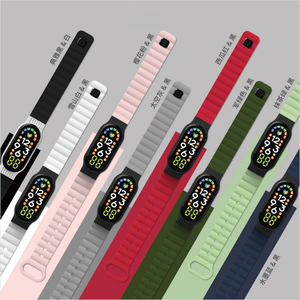 Đồng Hồ Điện Tử LED Vòng Tay Trẻ Em Hàng Hiệu Suất Điện Tử Chống Nước Cuộc Sống Đồng Hồ Điện Tử Hiển Thị Kỹ Thuật Số - Product Image 5