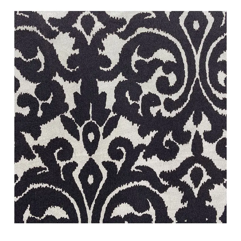 Урожай boho нейлоновый набивной вискозы стрейч спандекс tecido бенгалина estampado для брюк и брюки