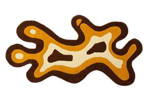 Alfombra Moderna Rectangular de Lana, Tejida a Mano, Lisa, Lavable, con Base Antideslizante de Látex, para Sala de Estar, Dormitorio, Habitación Infantil - Product Image 5