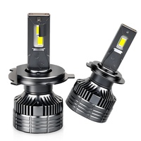 Phare LED de voiture transfrontalier X02-H4 3570 Haute Puissance 110W 8000 Lumens Adaptation Universelle OLIVER 24V