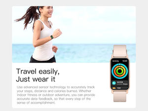 Nuevo <span class=keywords><strong>Reloj</strong></span> Inteligente Deportivo Z165 para Mujer 2025, Delgado, Resistente al Agua IP68, con Monitor de Ritmo Cardíaco, Contesta Llamadas, Compatible con <span class=keywords><strong>Xiaomi</strong></span> y Huawei - Product Image 4