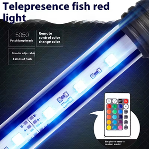 Lampe LED pour <span class=keywords><strong>aquarium</strong></span> de qualité supérieure, étanche, à haut <span class=keywords><strong>lumen</strong></span>, spectre RGB, pour intensifier la couleur rouge des poissons Golden Dragon Parrot - Product Image 4