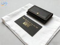 Papier d'affaires personnalisé de luxe avec motif gaufré et dorure à chaud |   Cartes de visite professionnelles industrielles en carton texturé noir épais de qualité supérieure