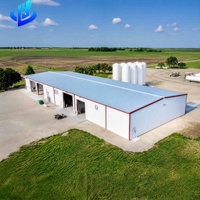 Bâtiment d'entrepôt préfabriqué en acier moderne de haute qualité pour atelier et stockage