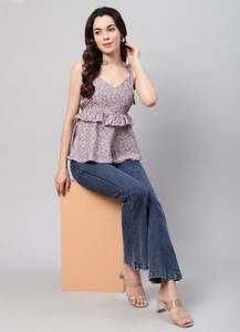 Débardeur de style moderne pour femmes, haut uni décontracté, haut sans manches décontracté, fabriqué par le fabricant au meilleur prix - Product Image 4