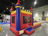 Maison gonflable gonflable pour enfants et adultes, château gonflable, équipement de course d'obstacles à vendre
