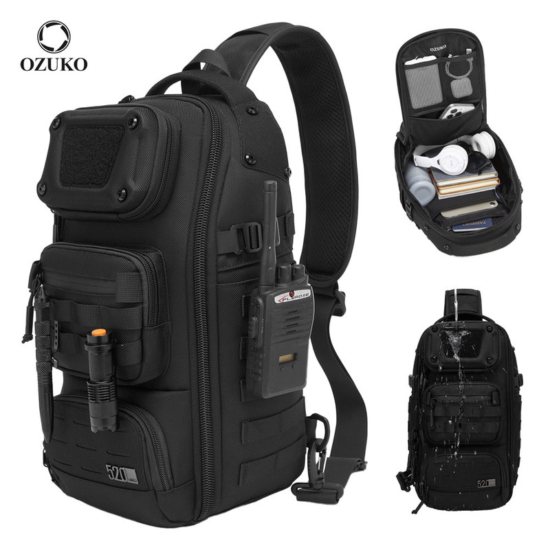 Ozuko 9778 Men Chest Bag Sling