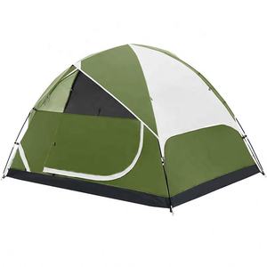 New Design Beach <b>Tent</b> Outdoor Windproof Double Layer Sun Protection Portable 6 <b>Person</b> OEM Family Camping Travel <b>Tent</b> - Product Image 3