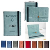 Porte-passeport et porte-billets multifonctionnel personnalisé avec logo promotionnel, sublimation, vierge, pour voyage