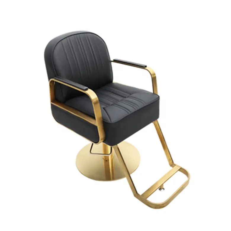 Салон красоты женские укладки стул золото парикмахерское кресло для продажи