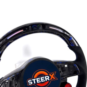 พวงมาลัย <span class=keywords><strong>VW</strong></span> GTI แบบเปลี่ยนตรงสำหรับ B8 Teramont <span class=keywords><strong>Scirocco</strong></span> Sagitar Sportsvan Golf MK7 พร้อมไฟแสดงตำแหน่งเกียร์ LED - Product Image 5