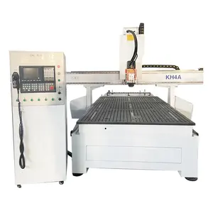 Mesin cnc router 4 sumbu atc untuk pembuatan furnitur dan cetakan busa