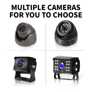 ระบบกล้องวงจรปิดติดรถบัส รถบรรทุก พร้อมรีโมทคอนโทรล กล้องวงจรปิด DVR 8CH 2T 4G GPS MDVR หน้าจอ กล้องมองกลางคืน ระบบเคลื่อนที่ - Product Image 2