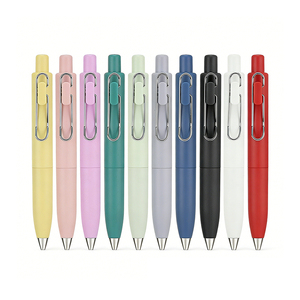 Stylo Gel Couleur Macaron Mini Personnalisé 12cm, Type Pression, Écriture Fluide, Design Élégant, Stylo de Poche, Cadeau d'Affaires pour Étudiants, Papeterie - Product Image 1