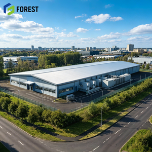 Depósito Logístico de Estructura de Acero Modular Pre-fabricada, Instalación de Almacenamiento de Carga Industrial de Gran Envergadura - Product Image 1
