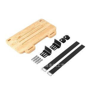 Wooden Stroller <b>Stand</b> Detachable Camping Cart Accessory Solid Wood Platform For Kids Step - Product Image 5