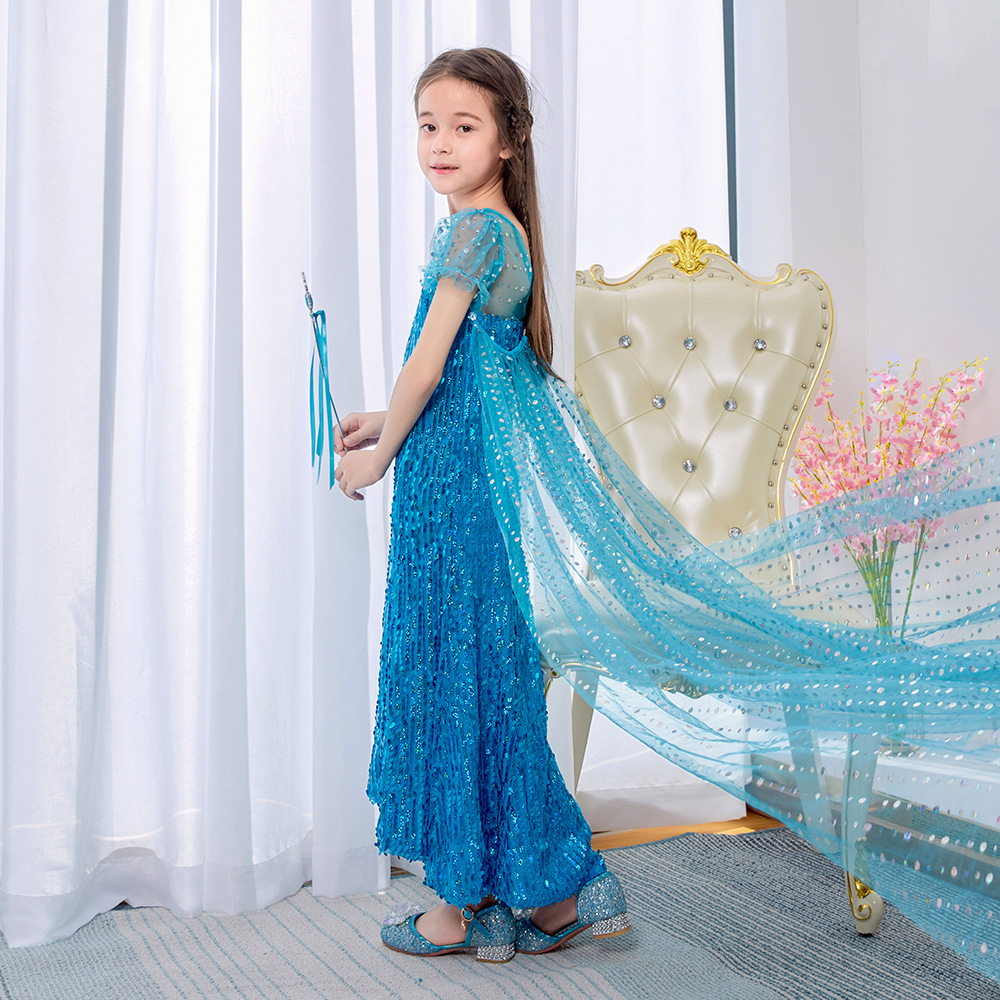 Buy Girls Puffy Dress for Halloween Elegant Princess Design | Alibaba.com