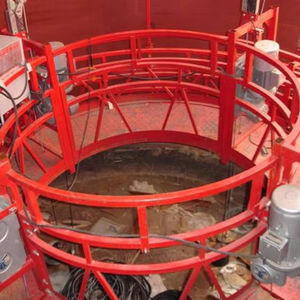 Plataforma <span class=keywords><strong>de</strong></span> Trabajo Circular Eléctrica Suspendida Tipo O para Limpieza y Mantenimiento <span class=keywords><strong>de</strong></span> <span class=keywords><strong>Chimeneas</strong></span>, Cesta Circular para Tanques - Product Image 2