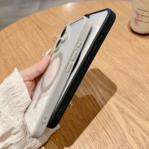 Acrílico <span class=keywords><strong>iPhone</strong></span> 17 Pro Max caso transparente magnético teléfono a prueba de golpes caso para <span class=keywords><strong>Apple</strong></span> Iphone16 caso <span class=keywords><strong>iPhone</strong></span> 17Air - Product Image 4