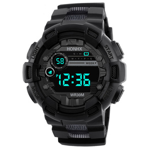 Reloj de Pulsera Electrónico Digital Luminoso Multifuncional Deportivo para Hombre de 50 mm y 10 m Resistente al Agua con Cronógrafo - Product Image 1