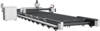 Machine de découpe laser numérique automatique de haute précision de grande taille JNFS LASER, Cypcut 1500W-20000W, laser à fibre, CNC 3 axes, refroidissement par eau