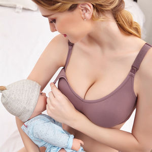 Soutien-gorge de maternité sans fil <span class=keywords><strong>pas</strong></span> <span class=keywords><strong>cher</strong></span> directement de l'usine, soutien-gorge d'<span class=keywords><strong>allaitement</strong></span> sans couture, soutien-gorge de maternité à ouverture frontale, soutien-gorge d'<span class=keywords><strong>allaitement</strong></span> en coton - Product Image 2
