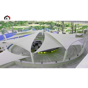 Estructura de Membrana de Gran Vano Prefabricada para Exteriores de Alta Calidad en PVDF/PVC - Product Image 2