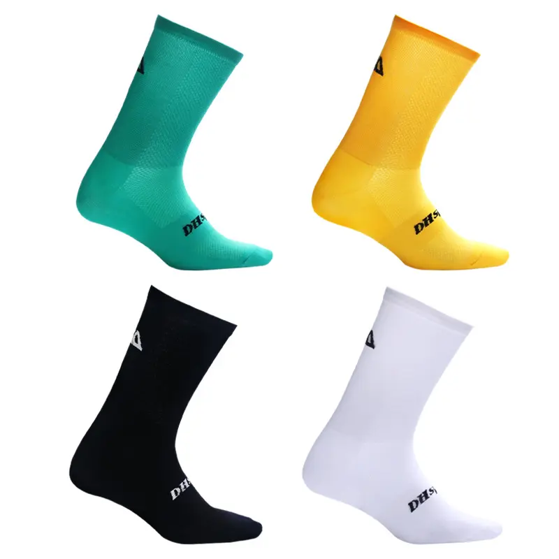 Summer White Rad socken Performance Crew Leichte, atmungsaktive, schnell trocknende Sport-Unisex-Socken